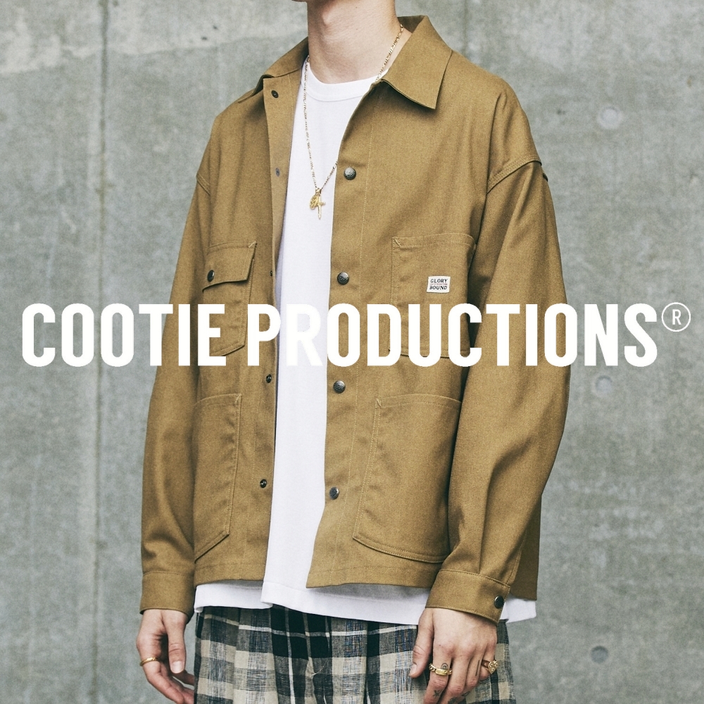 COOTIE/クーティー】COOTIE からセットアップで着用できるカバーオール 